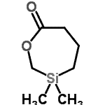 CAS#: 13716-53-5, 3,3-Dimethyl-1,3-oxasilepan-7-one