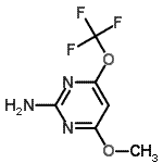 CAS#: 137161-25-2, 4-Methoxy-6-(Trifluoromethoxy)-2-Pyrimidinamine