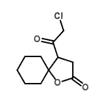CAS#: 137180-64-4, 4-(Chloroacetyl)-1-Oxaspiro[4.5]Decan-2-One