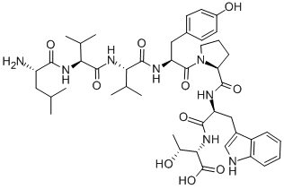 CAS#: 137201-62-8, Leucyl-valyl-valyl-tyrosyl-prolyl-tryptophyl-threonine