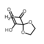 CAS 登录号：137307-56-3， 2-氨基甲酰-1,3-二氧戊环-2-羧酸