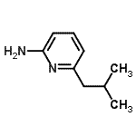CAS#: 137346-99-7, 6-Isobutylpyridin-2-Amine
