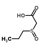 CAS 登录号：137375-80-5， (丙基亚磺酰)乙酸