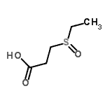 CAS 登录号：137375-82-7， 3-(乙基亚磺酰)丙酸