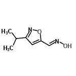 CAS#: 137424-95-4, (E)-N-Hydroxy-1-(3-Isopropyl-1,2-Oxazol-5-Yl)Methanimine