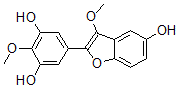 CAS#: 137476-72-3, 5-(5-Hydroxy-3-Methoxy-1-Benzofuran-2-Yl)-2-Methoxybenzene-1,3-Diol