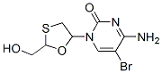 CAS#: 137530-43-9, 4-Amino-5-Bromo-1-[(2S,5R)-2-(Hydroxymethyl)-1,3-Oxathiolan-5-Yl]Pyrimidin-2-One