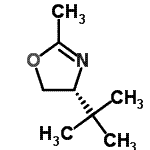 CAS 登录号：137542-74-6， (4R)-2-甲基-4-(2-甲基-2-丙基)-4,5-二氢-1,3-恶唑