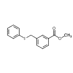 CAS#: 137571-38-1, Methyl 3-[(Phenylsulfanyl)Methyl]Benzoate