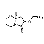 CAS#: 137578-96-2, (2S,8aR)-2-Ethoxydihydro-5H-[1,3]Thiazolo[2,3-b][1,3]Oxazin-3(2H)-One