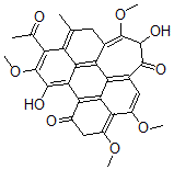CAS#: 137592-26-8, Hypocrellin C