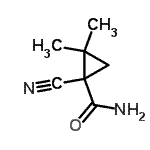 CAS#: 13764-33-5, 1-Cyano-2,2-Dimethylcyclopropanecarboxamide
