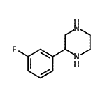 CAS#: 137684-17-4, 2-(3-Fluorophenyl)Piperazine
