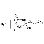 CAS#: 137757-12-1, 2-Methyl-2-Propanyl (2-Ethoxy-2-Propanyl)Carbamate