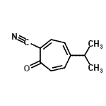 CAS#: 13785-60-9, 4-Isopropyl-7-Oxo-1,3,5-Cycloheptatriene-1-Carbonitrile