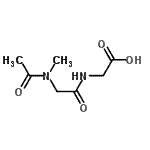 CAS#: 137856-25-8, N-Acetyl-N-Methylglycylglycine