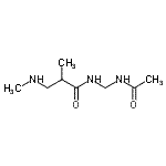 CAS#: 137938-07-9, N-(Acetamidomethyl)-2-Methyl-3-(Methylamino)Propanamide
