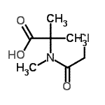 CAS#: 138062-82-5, N-(Chloroacetyl)-N,2-Dimethylalanine