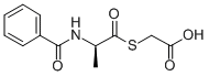 CAS#: 138079-74-0, 2-[[(2R)-2-(Benzoylamino)-1-oxopropyl]thio]-Acetic acid