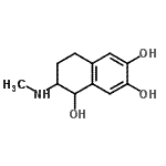 CAS#: 138147-82-7, 2-(Methylamino)-1,2,3,4-Tetrahydro-1,6,7-Naphthalenetriol