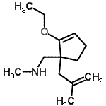 CAS#: 138260-63-6, 1-[2-Ethoxy-1-(2-Methyl-2-Propen-1-Yl)-2-Cyclopenten-1-Yl]-N-Methylmethanamine