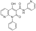 CAS#: 138304-90-2, 2-Hydroxy-4-Oxo-1-Phenyl-N-Pyridin-3-Yl-1,8-Naphthyridine-3-Carboxamide