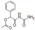 CAS#: 13838-02-3, alpha-Acetoxyphenylacetylurea