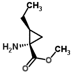 CAS#: 138457-95-1, Methyl (1S,2S)-1-Amino-2-Ethylcyclopropanecarboxylate
