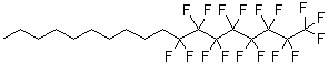CAS 登录号：138472-76-1， 1,1,1,2,2,3,3,4,4,5,5,6,6,7,7,8,8-十七氟十八烷