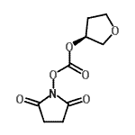 CAS#: 138499-08-8, 1-({[(3S)-Tetrahydro-3-Furanyloxy]Carbonyl}Oxy)-2,5-Pyrrolidinedione