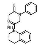 CAS#: 138563-13-0, 1-(Glycyl-N-Phenylglycyl)-1,2,3,4-Tetrahydroquinoline