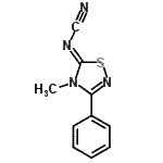 CAS#: 138572-15-3, [(5Z)-4-Methyl-3-Phenyl-1,2,4-Thiadiazol-5(4H)-Ylidene]Cyanamide