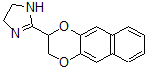 CAS 登录号：138705-61-0， 2-(2,3-二氢苯并[g][1,4]苯并二氧杂环己-2-基)-4,5-二氢-1H-咪唑