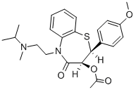 CAS#: 138778-28-6, [(2S,3S)-2-(4-Methoxyphenyl)-5-[2-(Methyl-Propan-2-Ylamino)Ethyl]-4-Oxo-2,3-Dihydro-1,5-Benzothiazepin-3-Yl] Acetate
