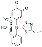 CAS#: 138833-52-0, N-(5-Ethyl-1,3,4-Thiadiazol-2-Yl)-4-[(6-Methoxy-3,4-Dioxo-1-Cyclohexa-1,5-Dienyl)Amino]Benzenesulfonamide