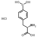 CAS 登录号：138906-44-2， 4-(硼酸基)-L-苯基丙氨酸盐酸盐(1:1)