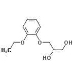 CAS#: 139004-02-7, (2S)-3-(2-Ethoxyphenoxy)-1,2-Propanediol
