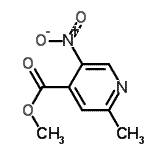 CAS#: 139004-86-7, Methyl 2-Methyl-5-Nitroisonicotinate