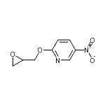 CAS#: 139005-01-9, 5-Nitro-2-(2-Oxiranylmethoxy)Pyridine