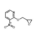 CAS 登录号：139024-38-7， 3-硝基-2-(2-环氧乙烷基甲氧基)吡啶