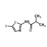 CAS#: 13915-73-6, N-(5-Iodo-1,3-Thiazol-2-Yl)-2-Methylpropanamide