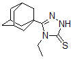 CAS 登录号：139158-25-1， 5-(1-金刚烷基)-4-乙基-2H-1,2,4-三唑-3-硫酮