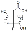 CAS#: 139182-83-5, 1,1-Difluoro-2-Hydroxypropane-1,2,3-Tricarboxylic Acid