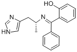 CAS 登录号：139191-80-3， (6E)-6-[[1-(3H-咪唑-4-基)丙-2-基氨基]-苯基亚甲基]环己-2,4-二烯-1-酮