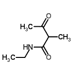 CAS 登录号：139192-43-1， N-乙基-2-甲基-3-氧代-丁酰胺