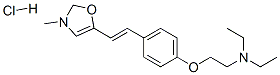 CAS#: 139193-95-6, N,N-Diethyl-2-[4-[(E)-2-(3-Methyl-1,2-Oxazol-5-Yl)Ethenyl]Phenoxy]Ethanamine Hydrochloride