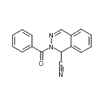 CAS#: 13925-27-4, 2-Benzoyl-1,2-Dihydro-1-Phthalazinecarbonitrile