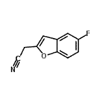 CAS#: 139313-91-0, (5-Fluoro-1-Benzofuran-2-Yl)Acetonitrile