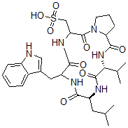 CAS#: 139346-17-1, Cyclo(3-sulfo-D-alanyl-L-prolyl-D-valyl-L-leucyl-D-tryptophyl)