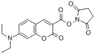 CAS#: 139346-57-9, 7-(Diethylamino)-2-Oxo-2H-1-Benzopyran-3-carboxylic Acid 2,5-Dioxo-1-Pyrrolidinyl Ester